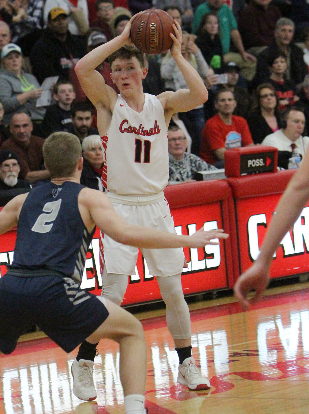 Hudson at Chi-Hi boys basketball 2-1-20